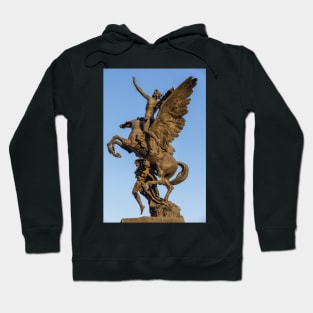 Mexico. Mexico City. Palacio de Bellas Artes Square. Pegasus Statue. Hoodie